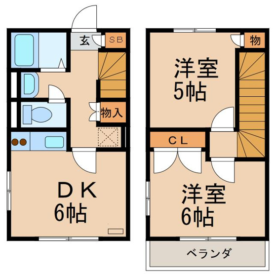 【間取り】 | ドリームレジデンス2