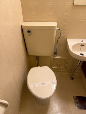 【トイレ】 | ミングルAP.栗谷三番館 | バスルームにあるトイレです！水廻りのお掃除が一気にできちゃいますね☆