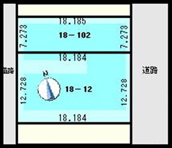 ◎釧路市材木町　中古　下宿 寮 兼 住居の土地図
