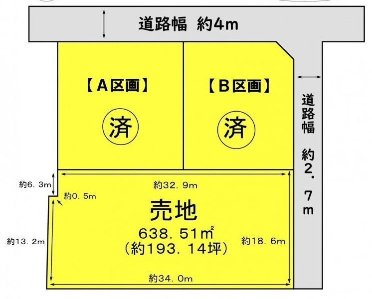 ５７６２３　岐阜市向加野分譲地