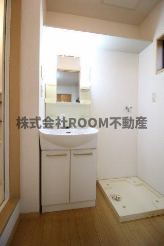 ディアス鷹尾の洗面所|忙しい朝には欠かせない洗面所です
