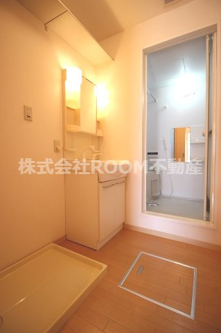 オーセンティック弐番館の洗面所