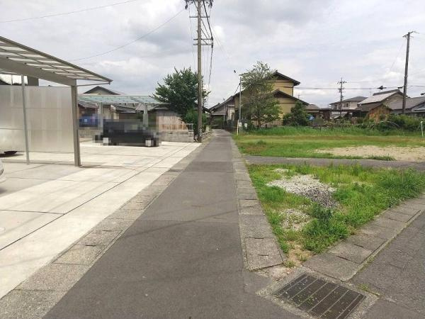 各務原市川島河田町の外観|北側道路写真になります。