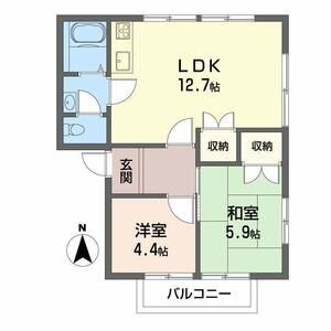 【間取り】 | フレグランス加納