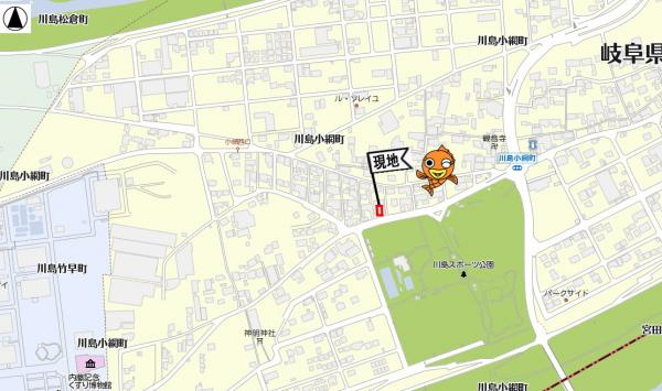 各務原市川島小網町　5DＫ+離れ+倉庫