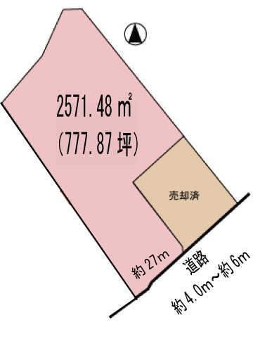 【区画図】 | 加茂郡八百津町伊岐津志　930.28坪