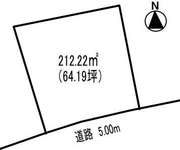 各務原市緑苑南２丁目の土地図