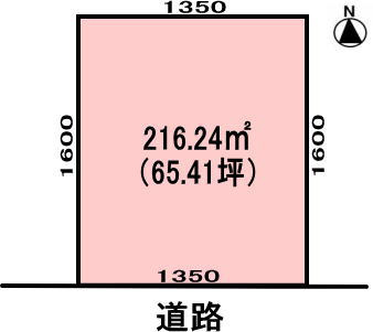 【土地図】 | 各務原市松が丘3丁目　65.41坪