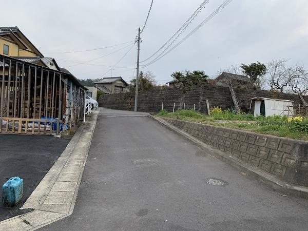 各務原市蘇原持田町5丁目　145.8坪の前面道路含む現地写真