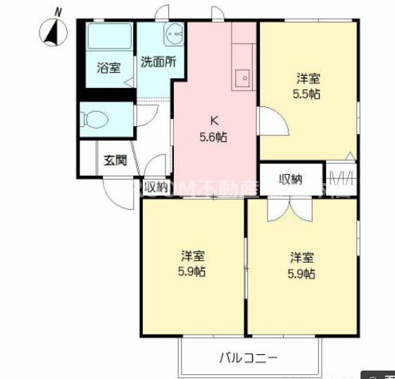 さわやかゆうゆうの間取り