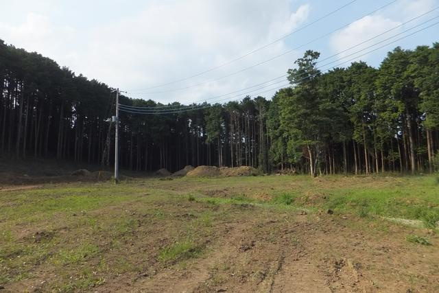 君津市広岡　土地の外観