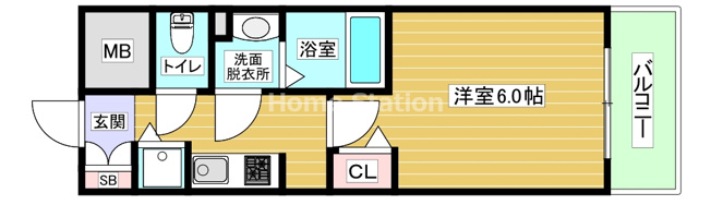 【間取り】 | プレサンス福島ニューゲート