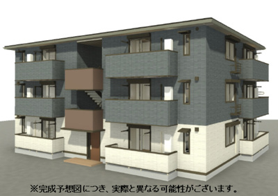 【外観パース】 | カトレアⅣ