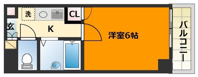 【間取り】 | ビクトワール小阪
