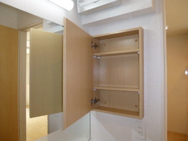 カーサルチオAの収納|洗面横収納