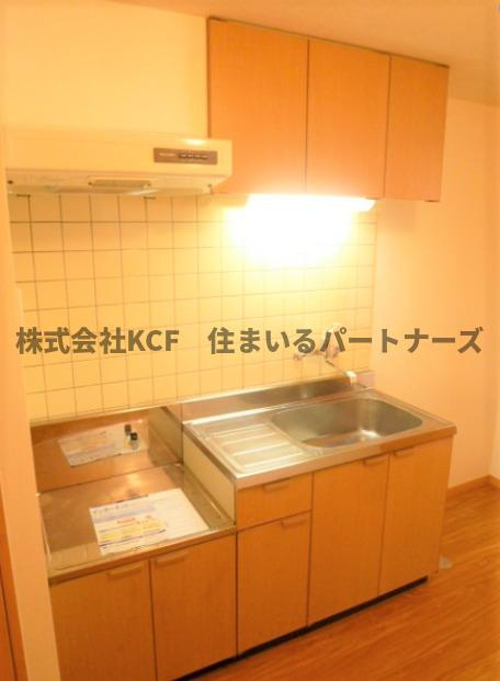 あきんどビルのキッチン|コンパクトなキッチンで掃除もラクラク