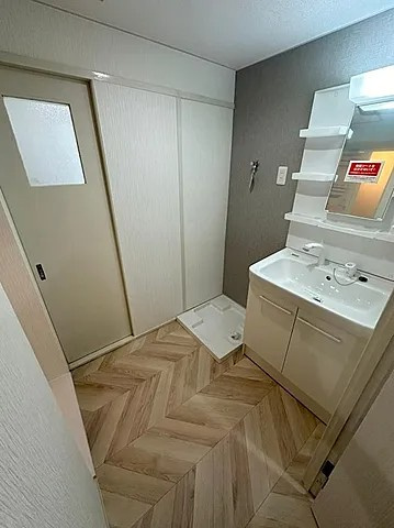 鶴甲コーポ　1号棟 - 34号棟の洗面所