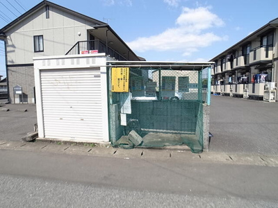 【その他共用部分】 | コーポフレンド | 敷地内ゴミ置き場