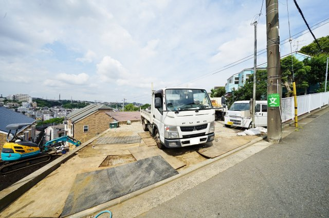 和田町駅徒歩９分！ＬＤＫ１８帖の４ＬＤＫ。高台につき眺望良好♪保土ヶ谷区峰岡町3丁目　全４棟新築戸建ての外観