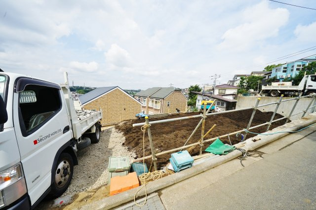 和田町駅徒歩９分！ＬＤＫ１８帖の４ＬＤＫ。高台につき眺望良好♪保土ヶ谷区峰岡町3丁目　全４棟新築戸建ての外観