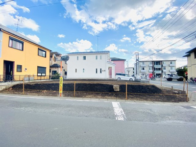 【外観】 | ラスト１区画！　ＭＬＨ　綾瀬２棟　建築条件付き売地　仲介手数料不要 | 現在更地になっております。