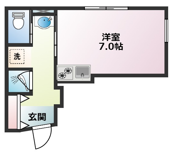 【間取り】 | Walkoneminutes 岡本