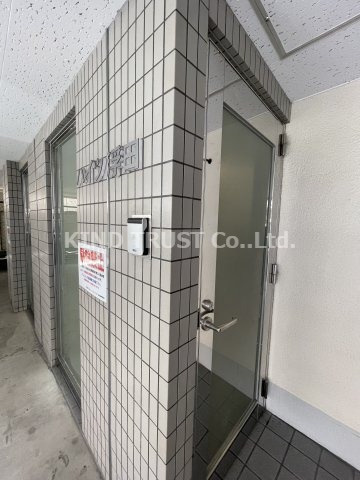 ハイツ浮田のエントランス|オートロック付です
