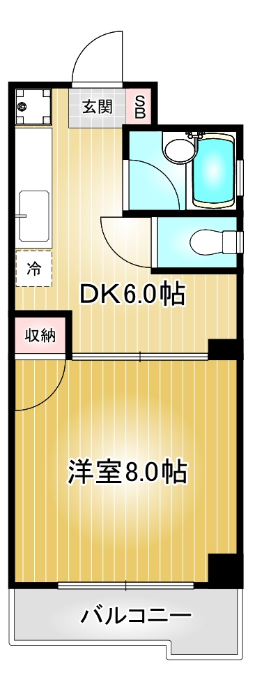 WELL BEING 大須❘名古屋市の賃貸ならMy賃貸の間取り|WELL BEING大須