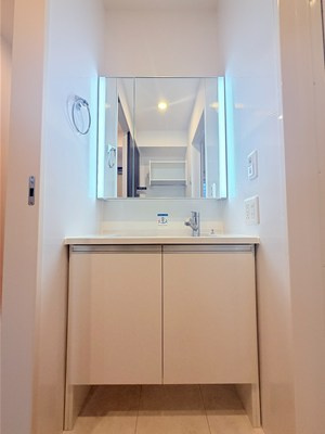 マハロの独立洗面台|独立洗面台あり、毎朝おしゃれに忙しい女性の方におすすめです