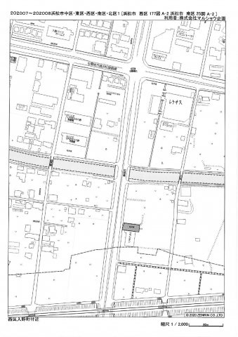⑤入野町10635-1駐車場の地図