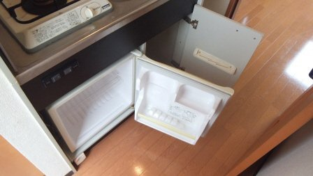 ヴランドール西船の設備|キッチン下にミニ冷蔵庫付き
