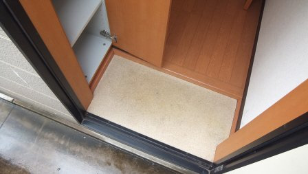 ヴランドール西船の玄関|下駄箱付きの玄関です　写真は同間取りの101号室のものです
