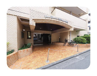 【エントランス】 | 落ち着いたエントランスです