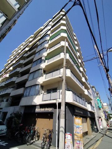 メトロハイツ今里の外観|別角度の外観です。

