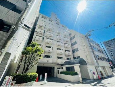 【外観】 | 梅田ベイス・ワン | 1983年9月竣工、鉄骨鉄筋コンクリート造14階建てで、対象のお部屋8階に位置しています。