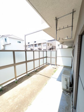藤和シティコープ河辺Ⅱのバルコニー