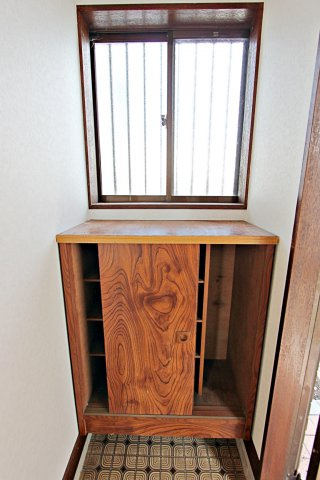 6丁目一戸建の収納|玄関のシューズボックス