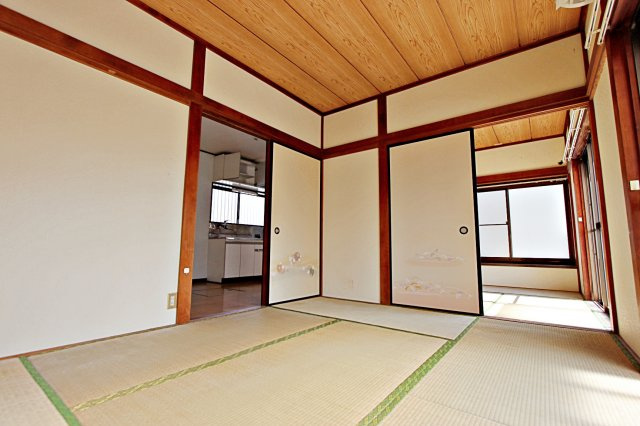 6丁目一戸建の和室|続き和室