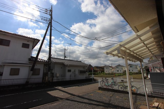 6丁目一戸建の展望|和室からの眺望