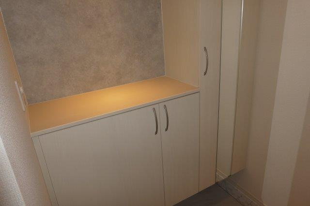 ＭⅡの内装|シューズボックス