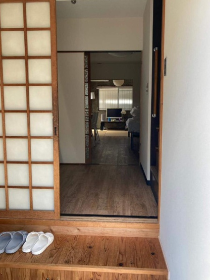 【玄関】 | 山科区西野楳本町　中古テラスハウス