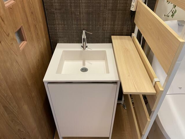 【洗面所】 | 山科区西野楳本町　中古テラスハウス