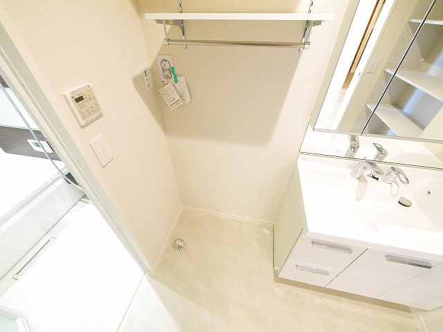 ライムストーン新大宮の設備|洗濯機置き場です