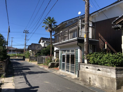 【前面道路含む現地写真】 | 鳥取市気高町勝見土地