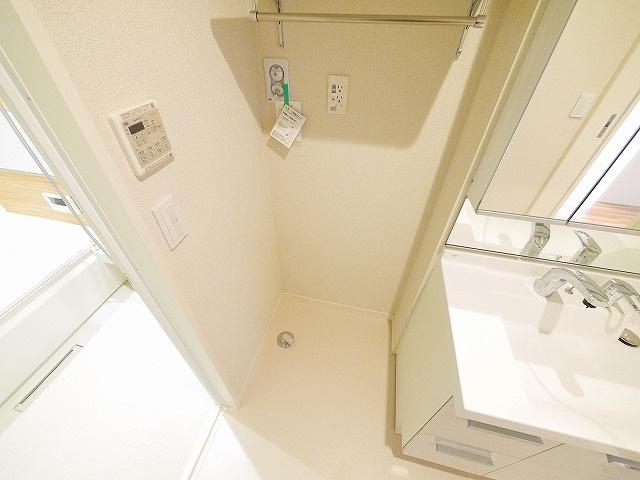 ライムストーン新大宮の設備|洗濯機置き場です