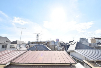 【展望】 | 物件のお問い合わせは、 ０１２０－７００－９６８までお気軽にどうぞ！
バルコニーからの眺望　視線を遮るものがありません