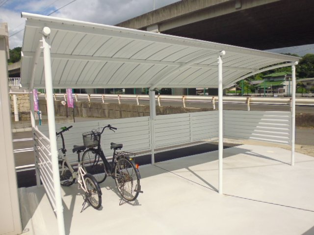 アシューレのその他共用部分|駐輪場