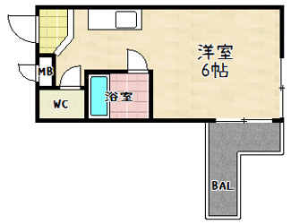 【間取り】 | プルミエール勧修寺
