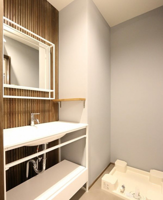 【洗面所】 | 博多なでしこ町家(ハカタナデシコマチヤ) | 別号室の写真になります。現況優先。