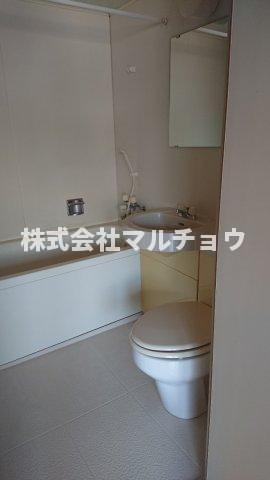 谷口ビルの浴室|日々の疲れを癒すお風呂付です